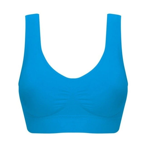 Load image into Gallery viewer, Women&#39;s Seamless Fitness Yoga Bra
